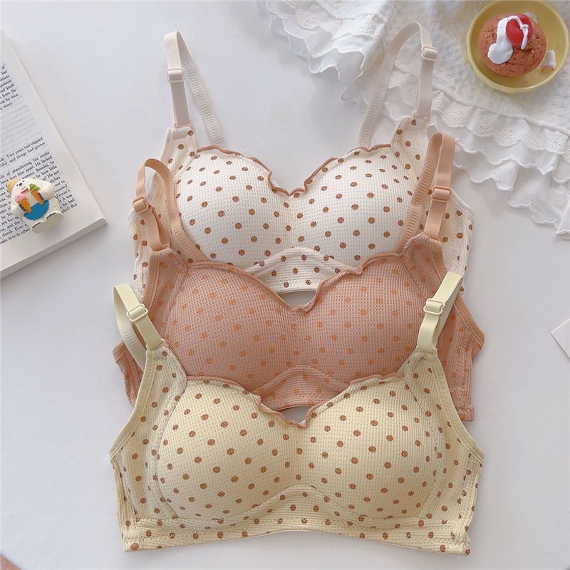 Seamless Woman Bra AntiSagging Small Breasts Push Up No Steel Ring