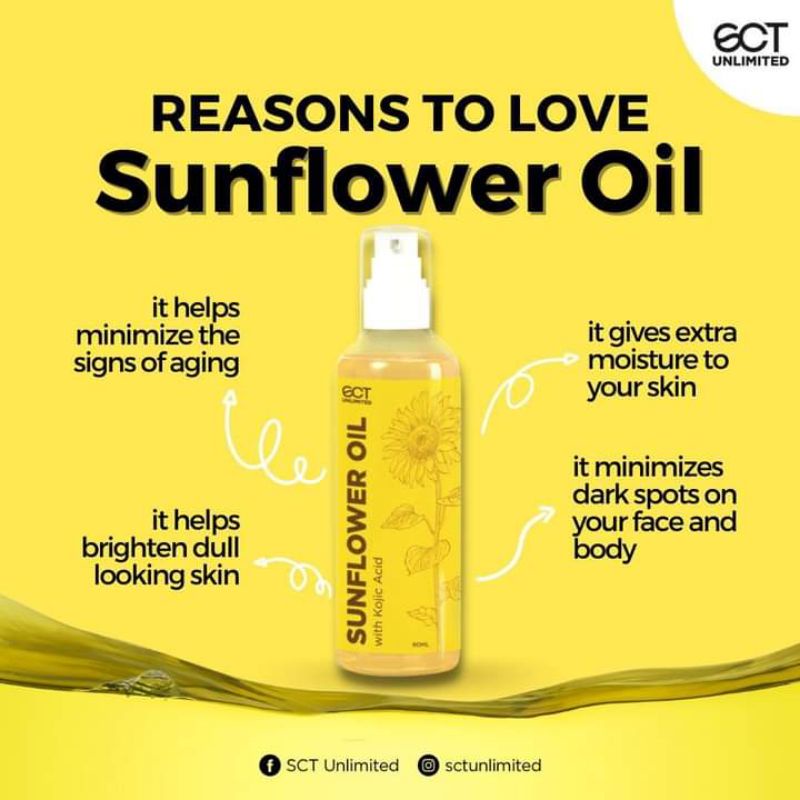 Sunflower Oil with Kojic Acid Shopee Philippines
