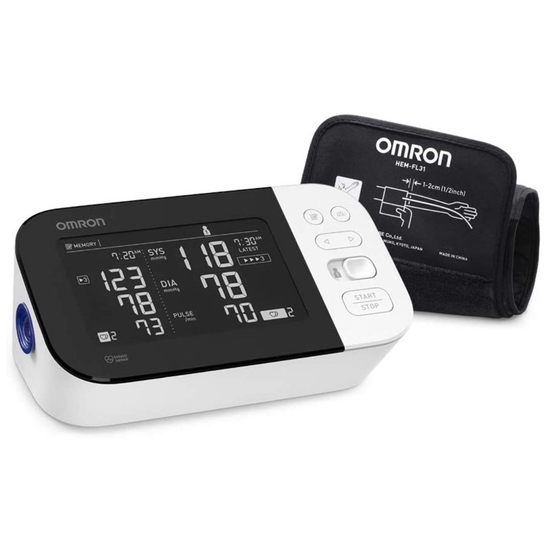 Omron 10 Series Wireless Bluetooth Upper Arm Blood Pressure Monitor ...