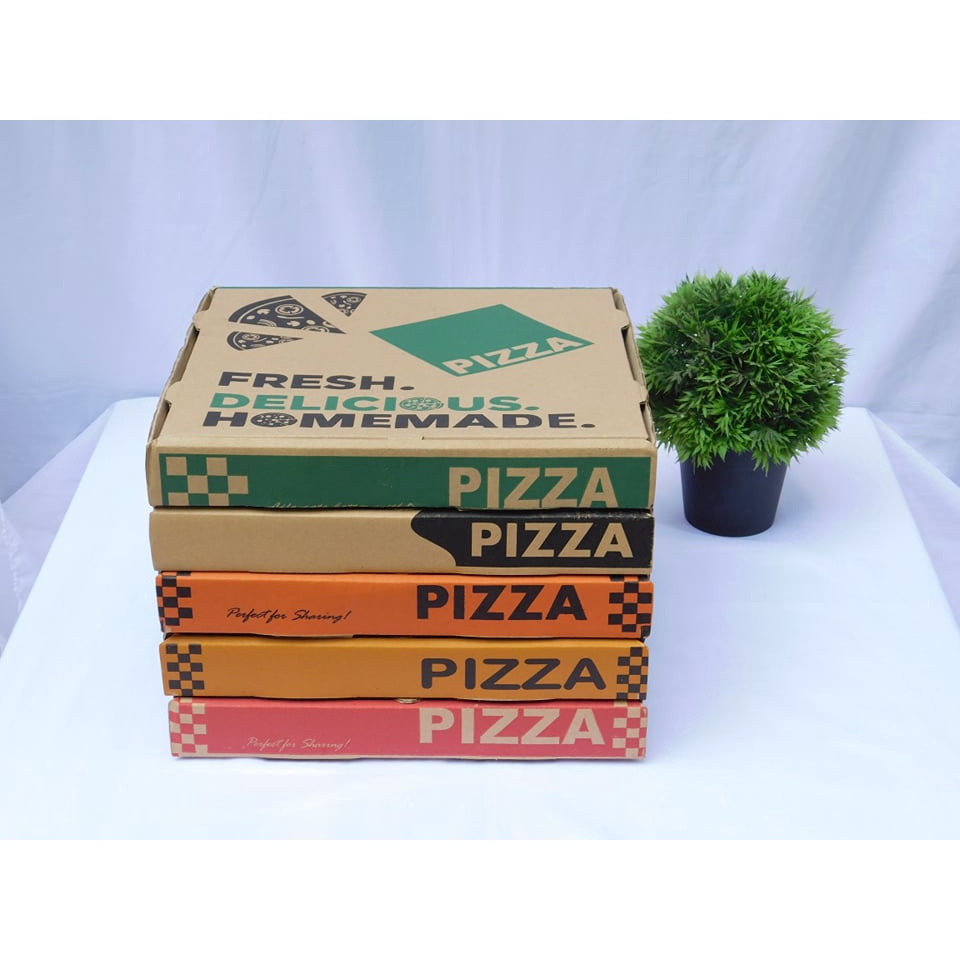 CORRUGATED PIZZA BOX (12X12X1.5") Shopee Philippines