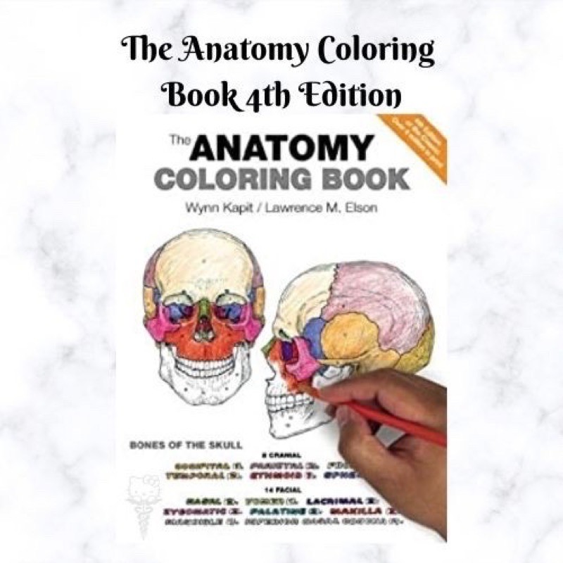 The Anatomy Coloring Book 4th Edition Shopee Philippines