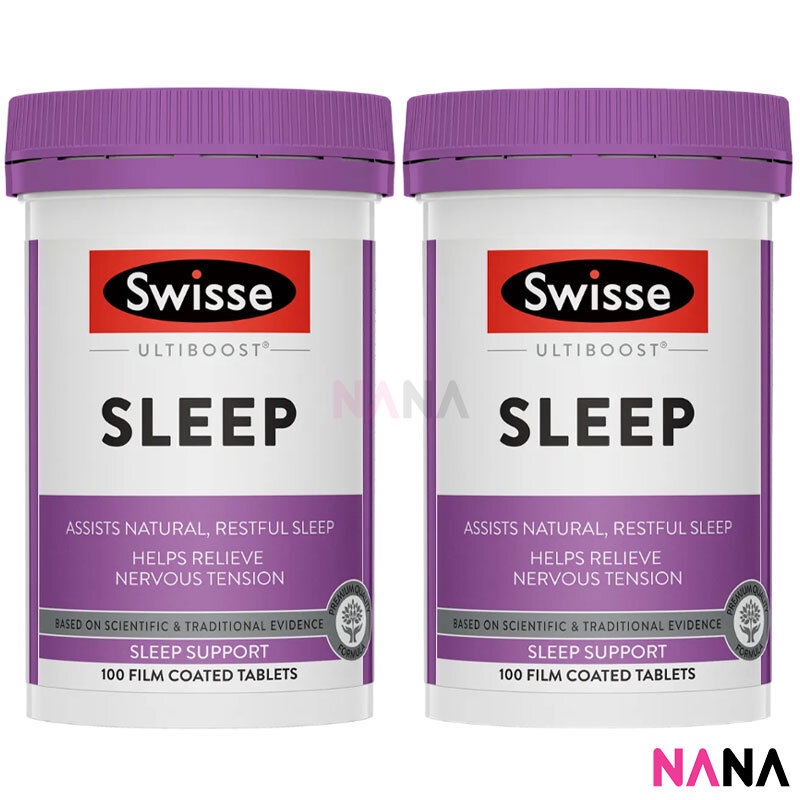 Swisse Ultiboost Sleep 100 Capsules X2 (EXP:02 2027) | Shopee Philippines