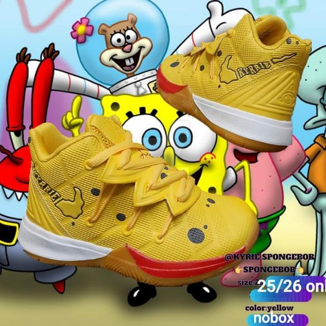 Kyrie hotsell spongebob sizes