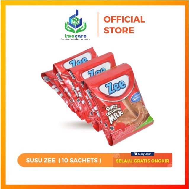 Zee Swizz Zee Sachet Zee Vanilla & Chocolate 38gr Contents 10 Sachets ...