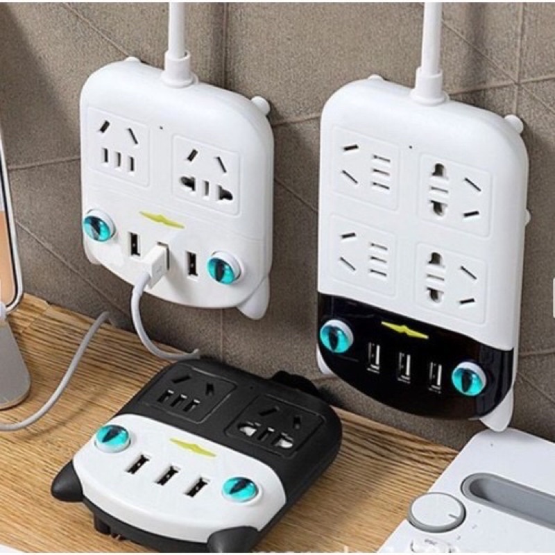 (Available) Cat-shaped power outlet is safe to use | Shopee Philippines