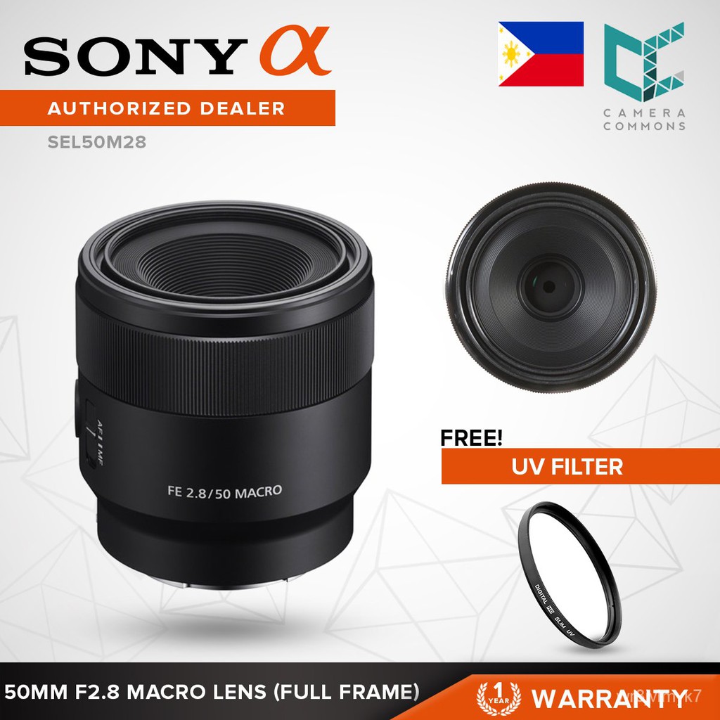 Sony SEL50M28/ FE 50mm f/2.8 Macro Lens aKUo | Shopee Philippines