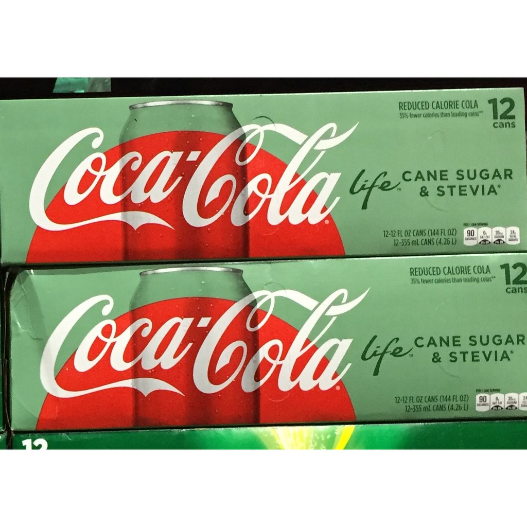 CocaCola Life Cane Sugar 12 packs Shopee Philippines