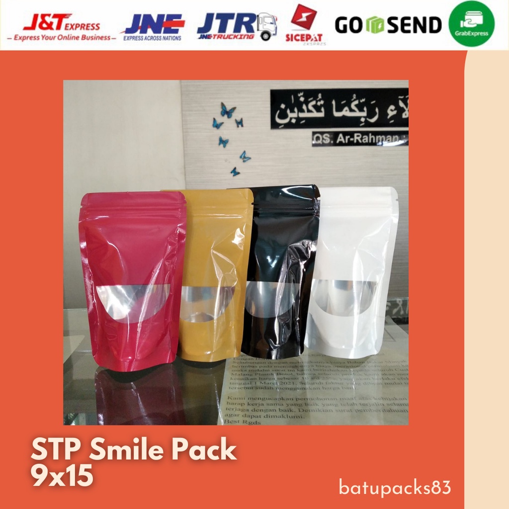 [50PCS] STANDING POUCH SMILE PACK 9X15/9 X 15 PLASTIC CLIP COMBINATION ...