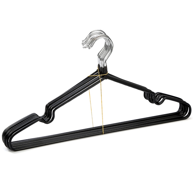 DHD 10pcs/lot Thicken Metal Drying Hanger Strong Cloth Hangers Slip ...