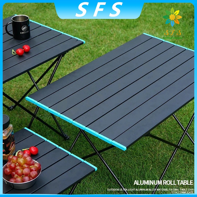 【S F S】Go Out Portable Outdoor aluminum alloy folding table Camping ...