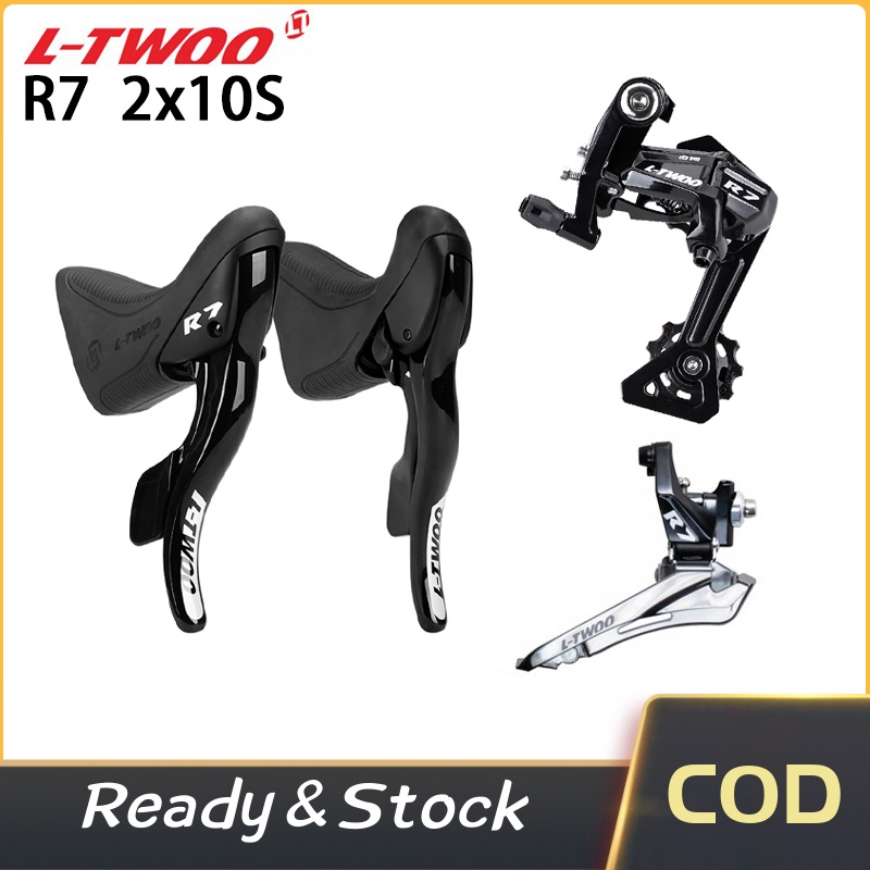 【COD&Stock】LTWOO R7 2x10 Speed 20s Road Bike Shifter Rear Front ...
