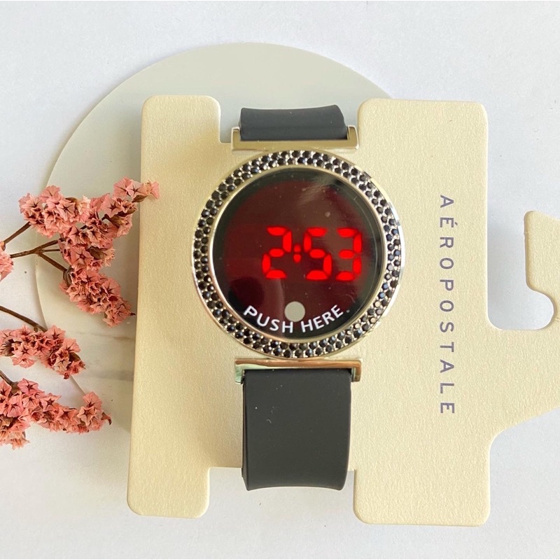 Aeropostale Digital with Rhinestone Watch Authentic Shopee