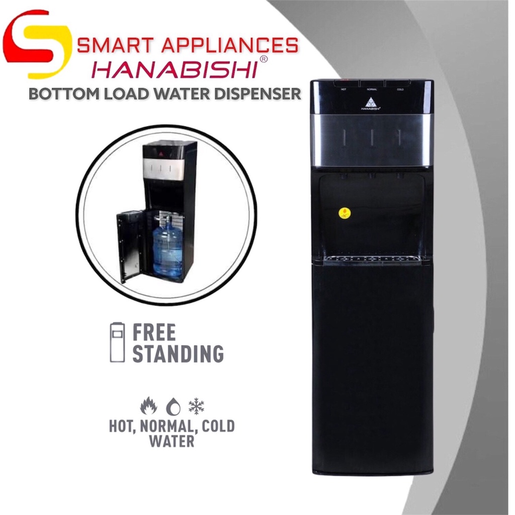 Hanabishi Water Dispenser BOTTOM LOADING HFSWD1900BL by Smart Appliances Shopee Philippines