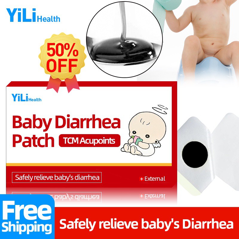 4/8/12pcs Baby Diarrhea Medicine Patch Treatment Child Stomach