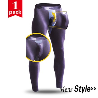 Ouruikia Men's Thermal Underwear Pants Thermal Bottoms Long Johns