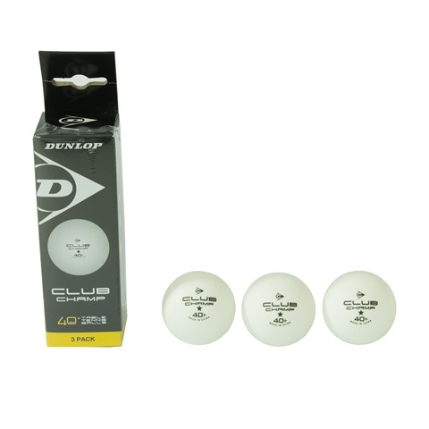 Dunlop Table Tennis Ball Club Champ 40+ (1 Box) | Shopee Philippines