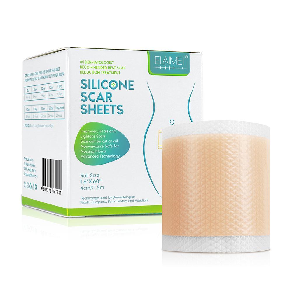 1 Roll Surgery Scar Removal Silicone Gel Sheet Patch Tape Sticker Skin ...