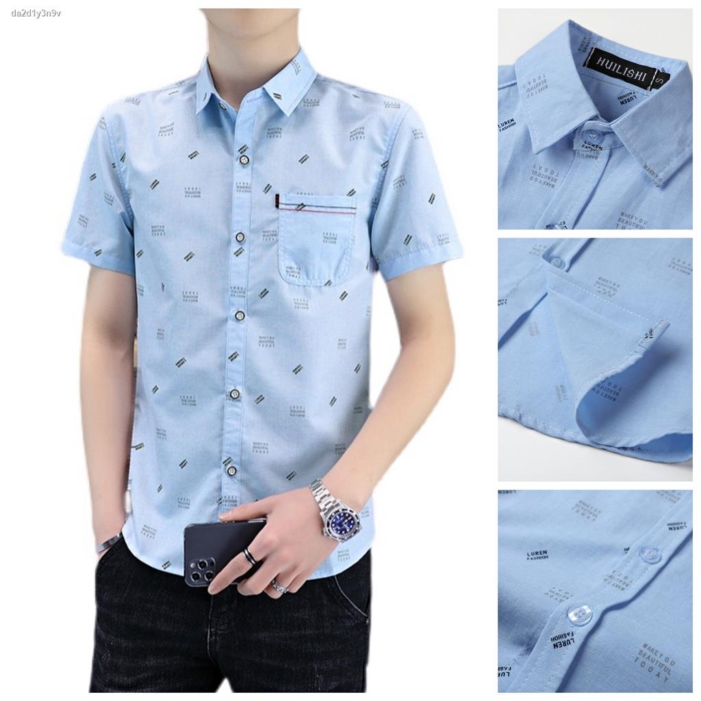 ﹍HUILISHI NEW high quality Korean style cotton men's polo | Shopee ...