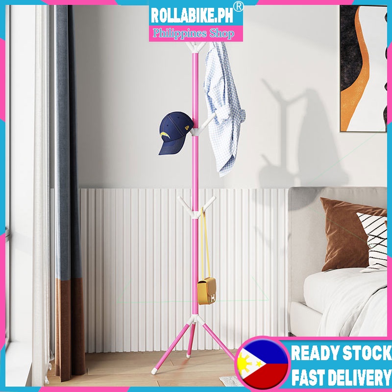 9 Hooks Bag Rack Stand Multi-Hook Metal Coat Hat Rack Tree Stand ...