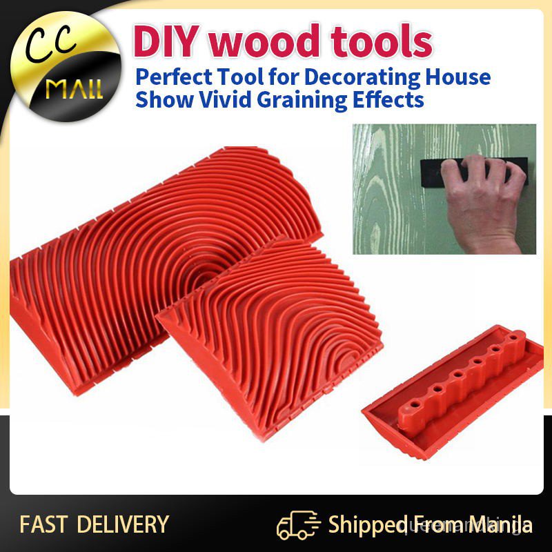 Wood Graining Paint Tools Set Wood Grain Tools for Painting With Handle