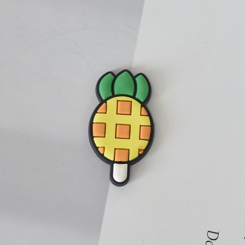 1pcs a Set PVC Carrot Shoe Charms Accessories Popcorn Shoe Buckle