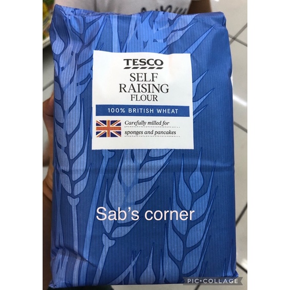Tesco Self Raising Flour 1.5kg Shopee Philippines