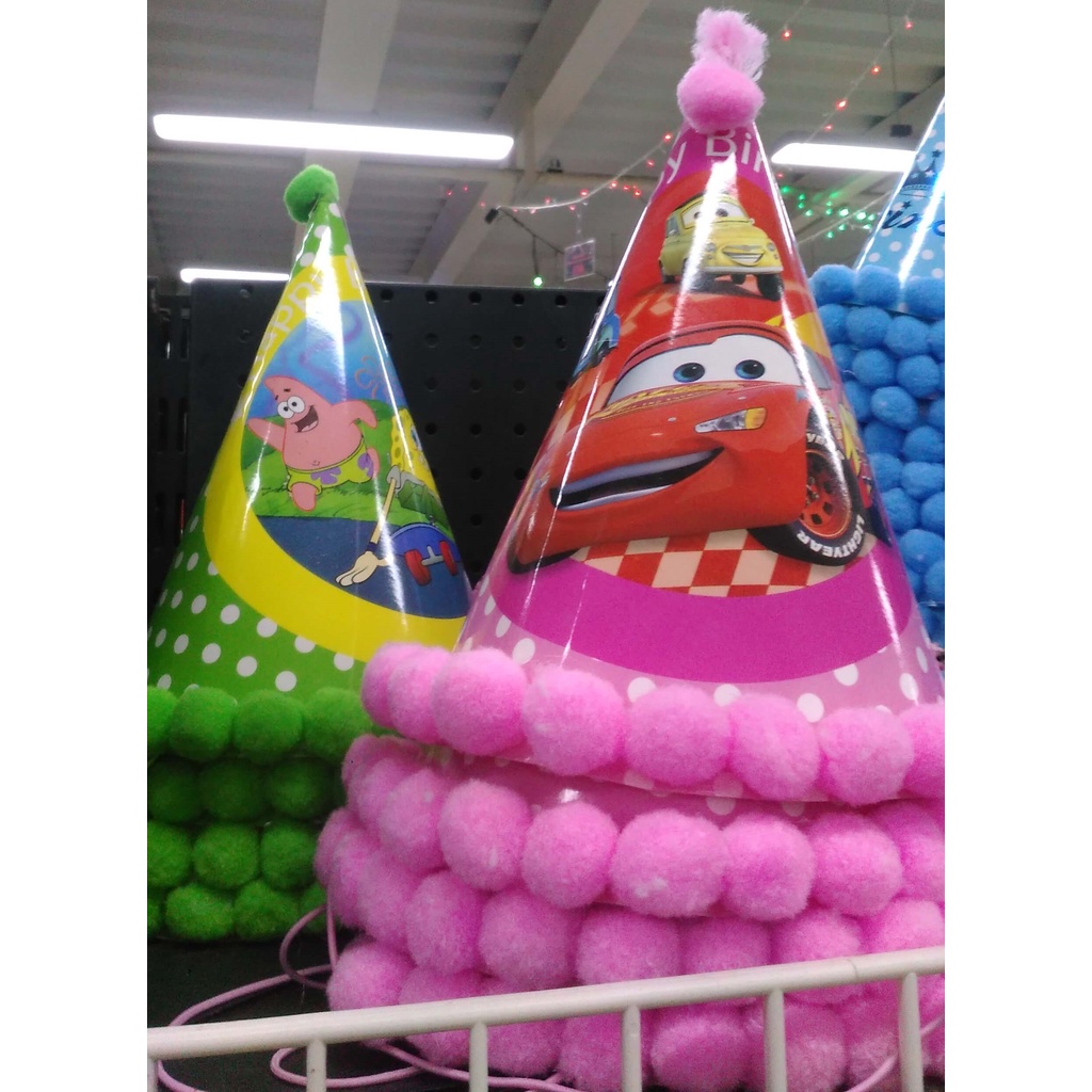 Birthdays and Party hats, Kids Party Hats, Adorable Party Cone Hats ...