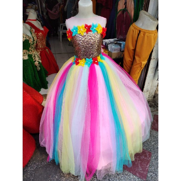 Unicorn gown for store 7 years old