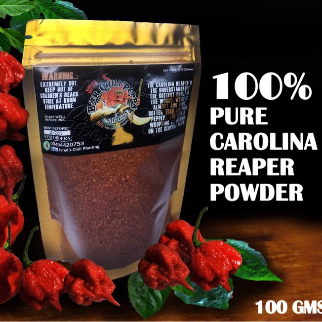 Carolina Reaper Powder (100grams) Shopee Philippines