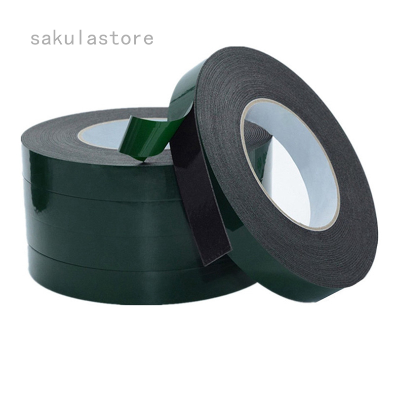 Black Color Kapton Tape 5mm / 10mm / 20mm Adhesive Foam Tapes High