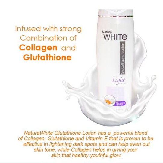 uno glutathione lotion benefits UNO NATURA WHITE GLUTATHIONE LOTION SPF20 200ml (with Collagen and Vitamin  E)