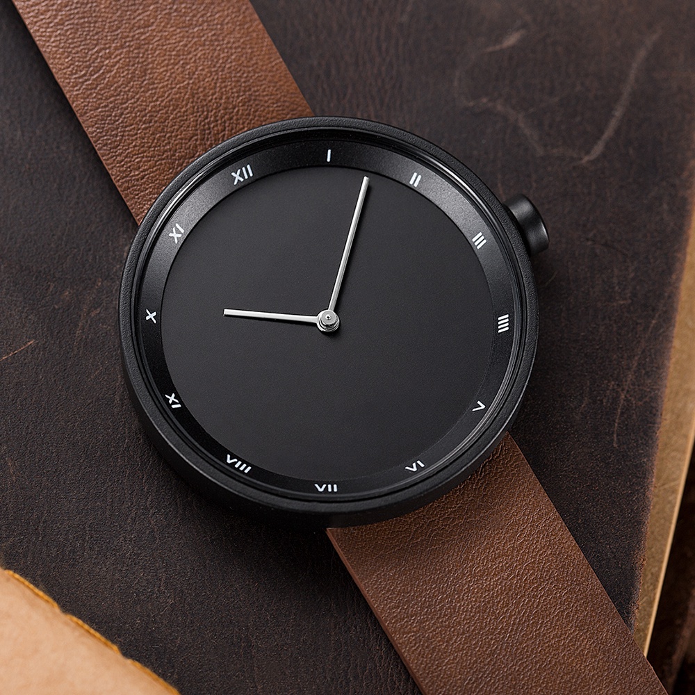 Fashion minimalist Men's Watch 2025 New Simple Leather Strap Sport ...