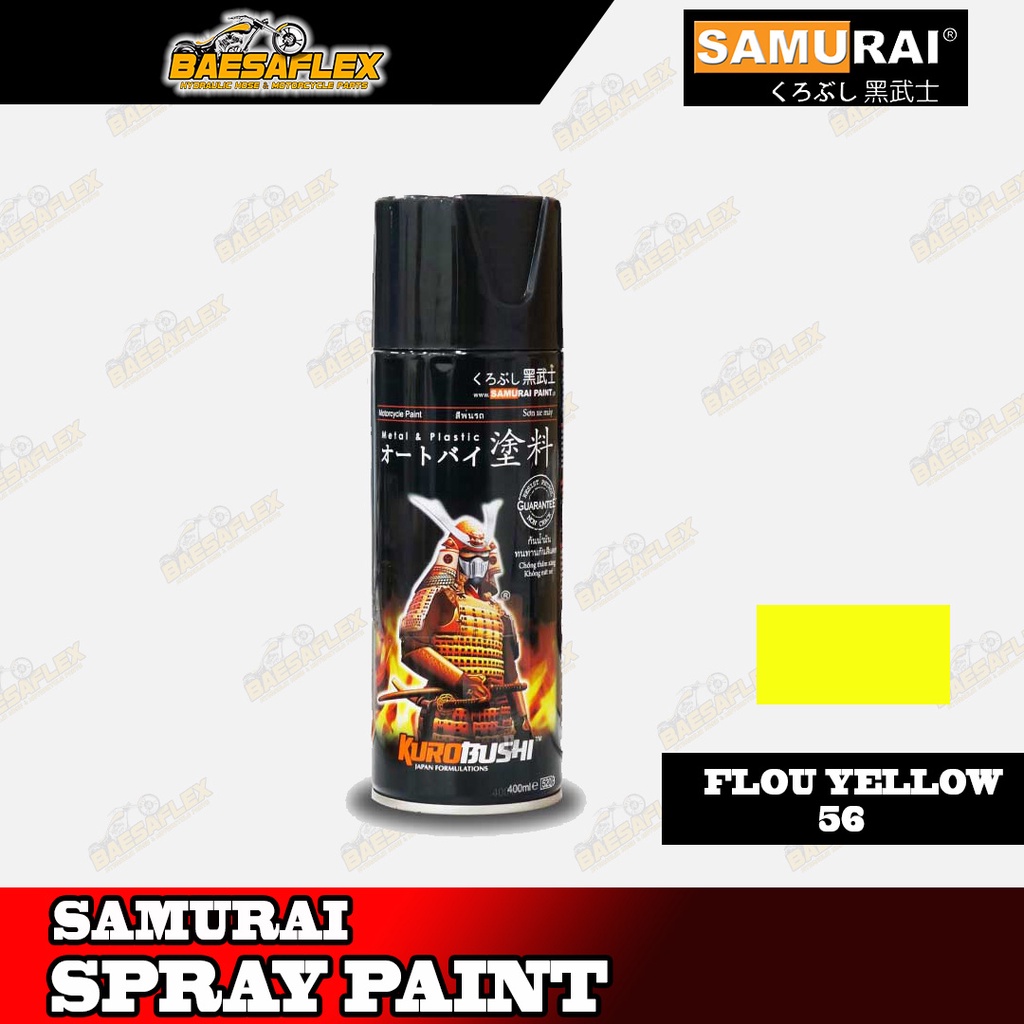 SAMURAI SPRAY PAINT 56** Fluorescent Yellow Shopee Philippines