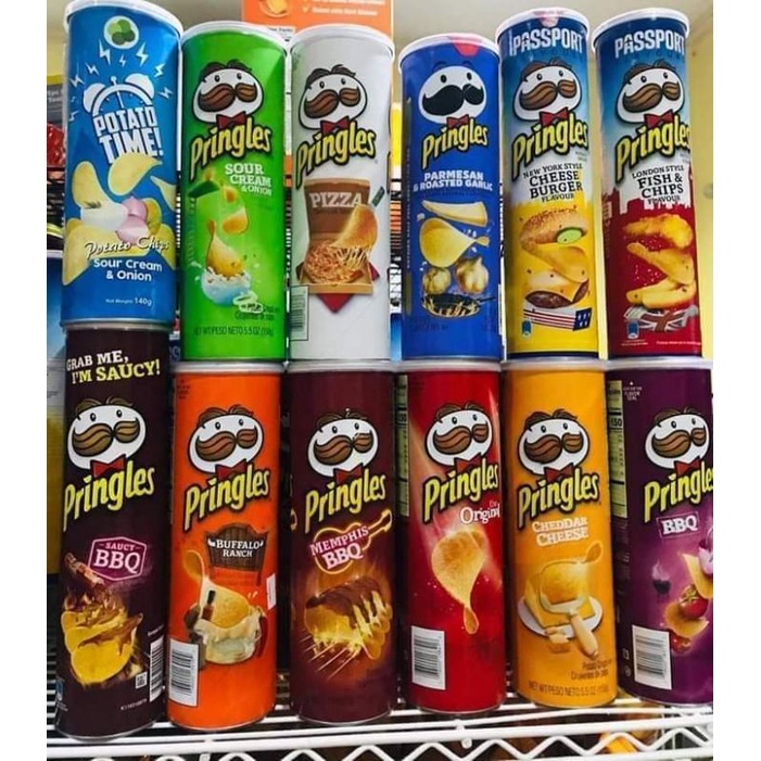 Pringles USA Limited Flavors Available 2024 Best By date Potato