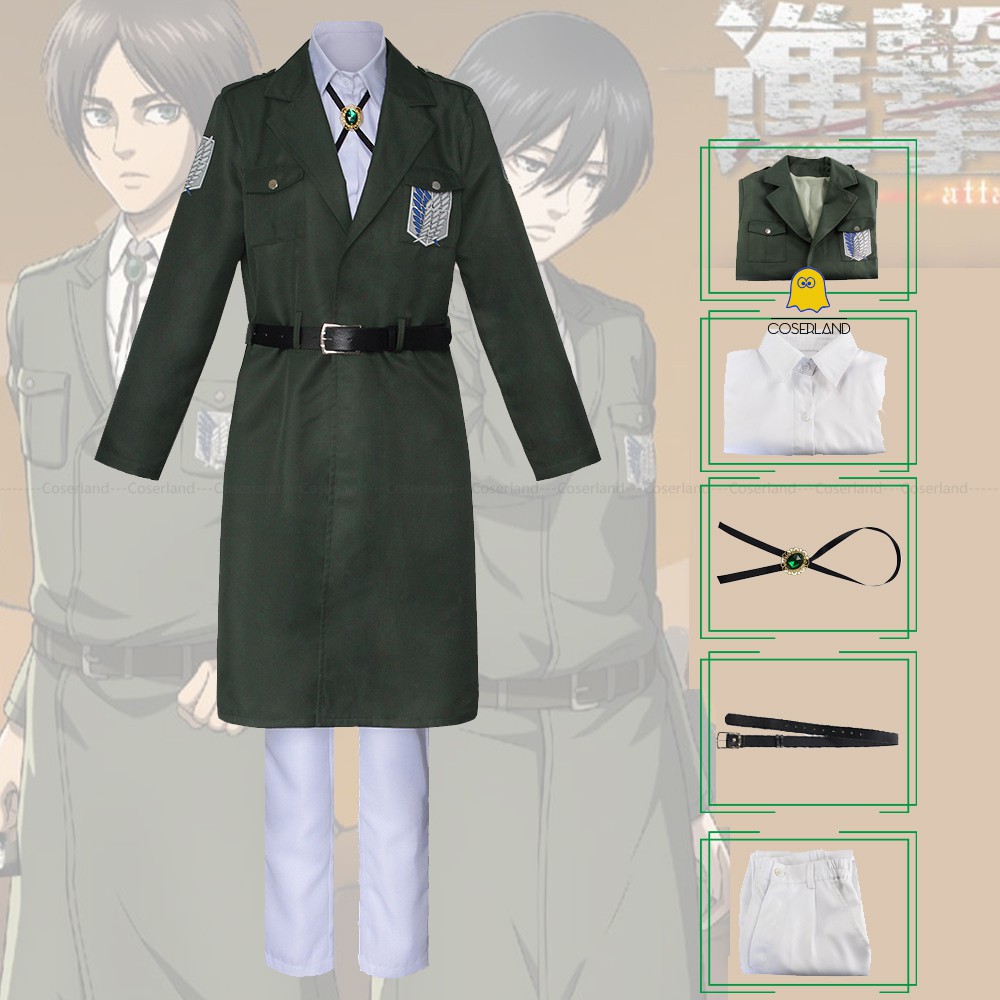 Anime role playing costumesAnime aot Season 4 Cosplay Costume Levi