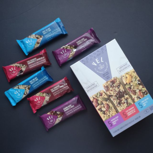 Vel Granola Bar Almond, Cranberry & FruitNut (Single Pack) Shopee