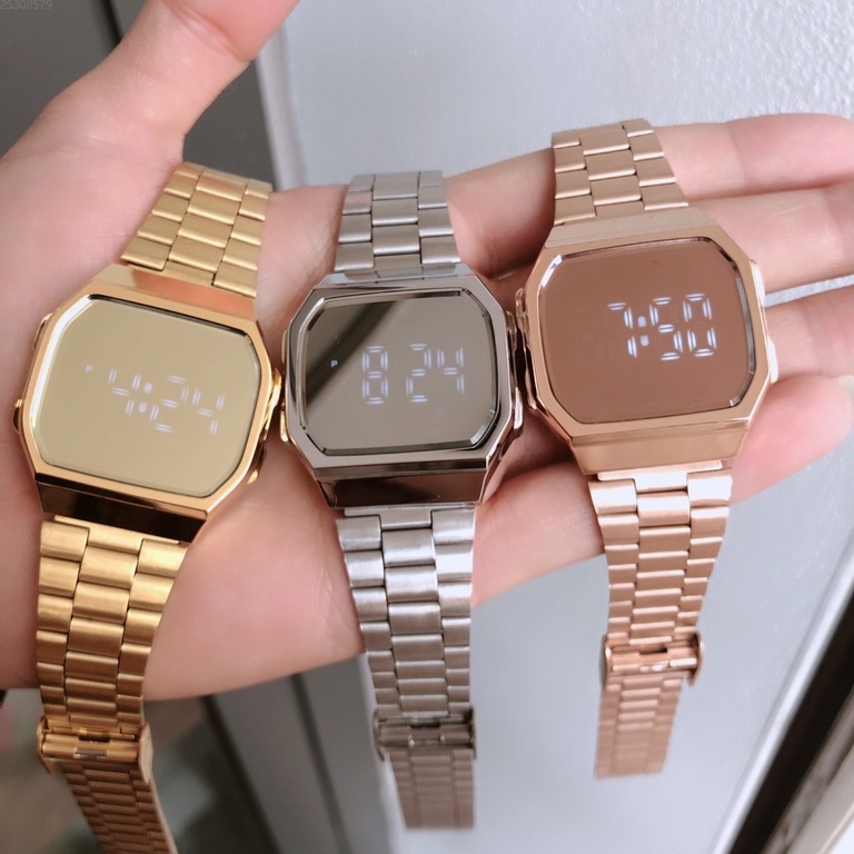 Casio mirror watch outlet