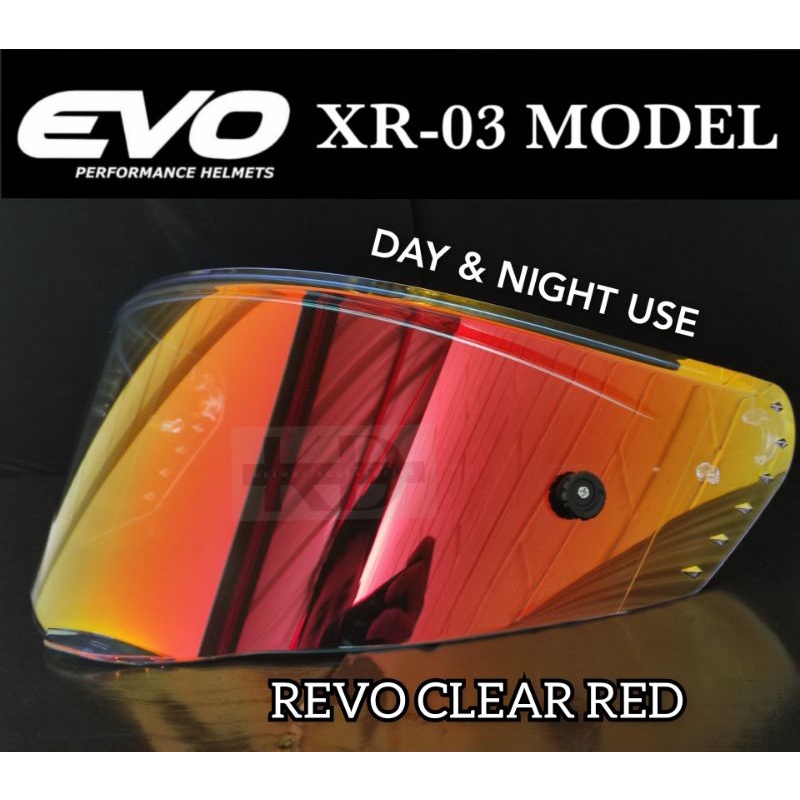 Evo XR03 Irridium Lens Evo Helmet Lens Shopee Philippines