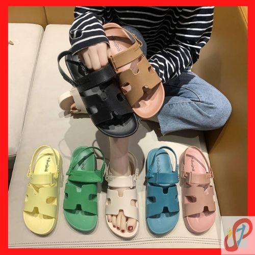 Women Sandals Four Seasons Indoor and Outdoor Thick Sole Fashion ...