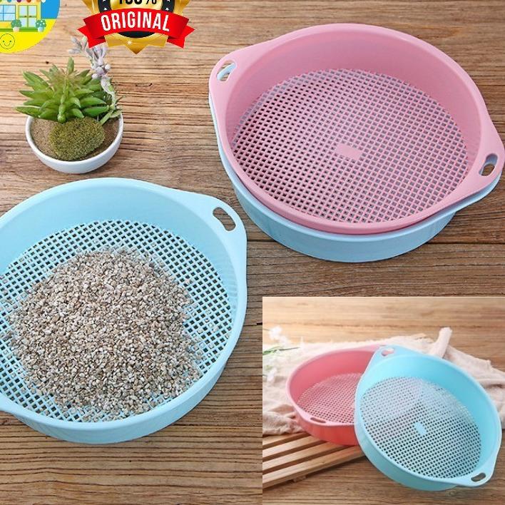 Plastic sieve Handle Gardening bonsai Tool Compost Soil sieve sieve