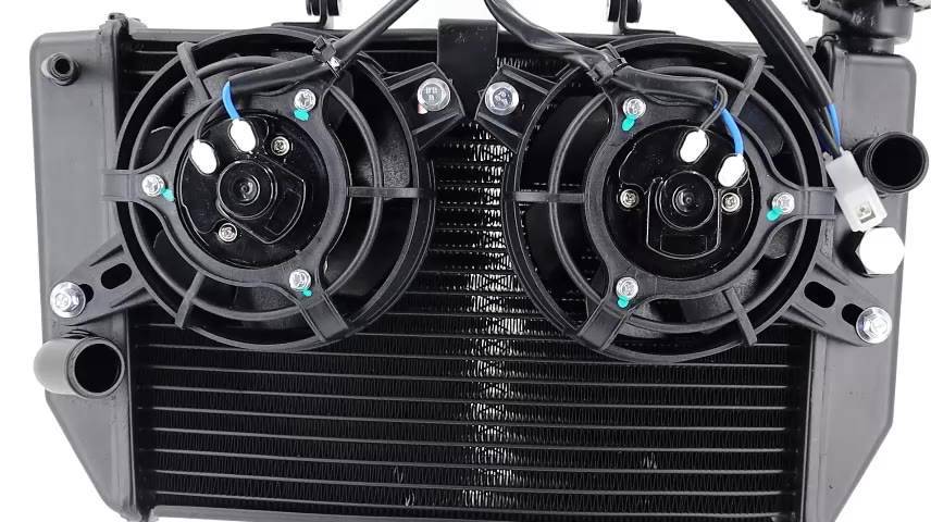 ATAKA Double Radiator Cooling Water Tank Motorcycle Condenser SNIPER155 ...
