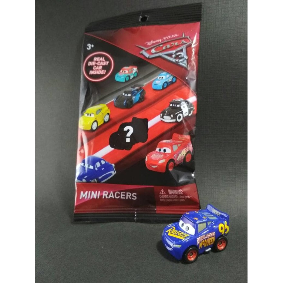 Disney Cars 3 Fabulous Lightning McQueen No. 14 Mini Racers Mattel Ori ...