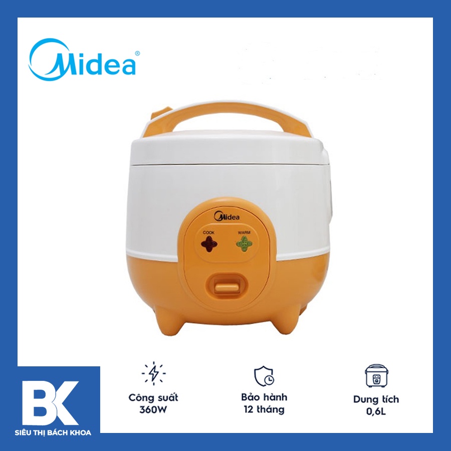 Midea 0.6 Liter mini Rice Cooker Shopee Philippines