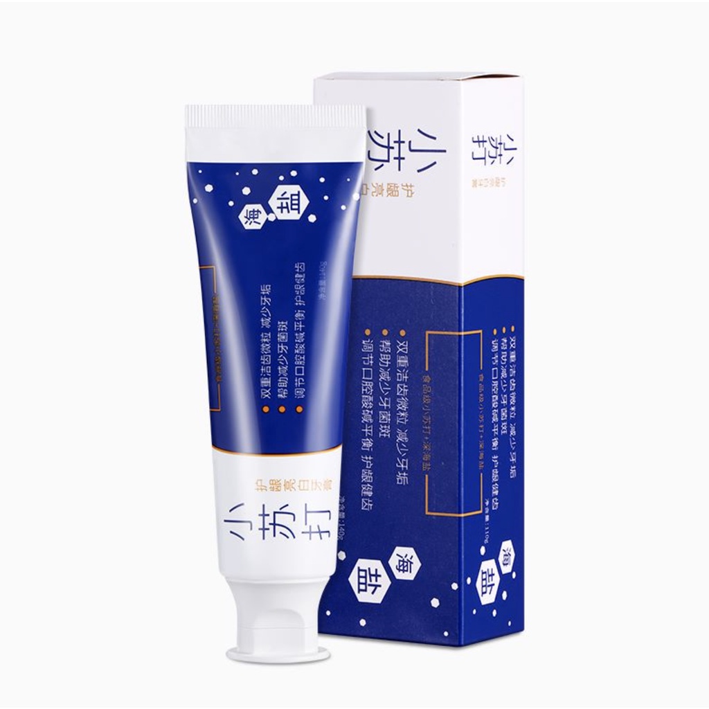 Sea Salt Toothpaste 140g fresh breath whitening(1 tube) | Shopee ...