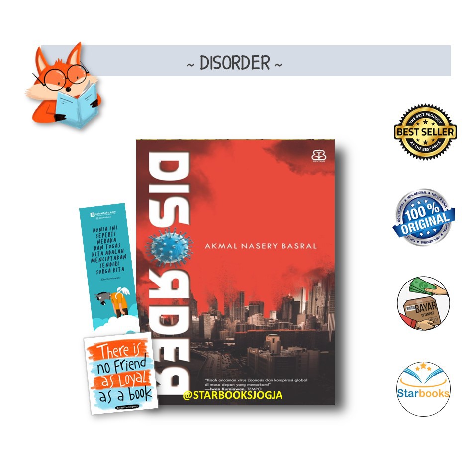 Disorder Book - Bentang Pustaka (Novel) | Shopee Philippines