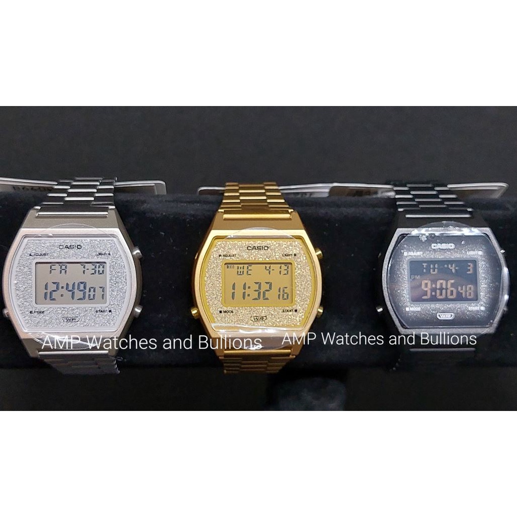 Casio Vintage Glittery (B640W) Watch | Shopee Philippines