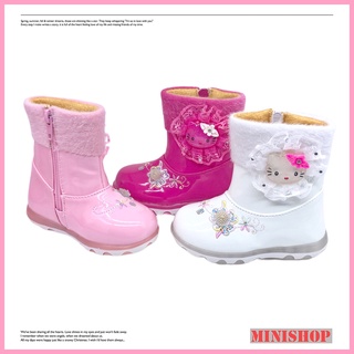 Dropship Fashion Print Children Boots Winter Plush Ankle Boots Warm Soft  Bottom Leather Shoes For Toddler Baby Girls Non-slip Kids Shoes to Sell  Online at a Lower Price
