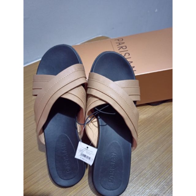 Parisian Basic Flat Sandal Shopee Philippines