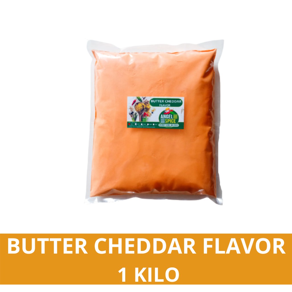 ANGEL SPICE BUTTER CHEDDAR FLAVOR 1 KILO/ 500 GRAMS/ 250 GRAMS | Shopee ...