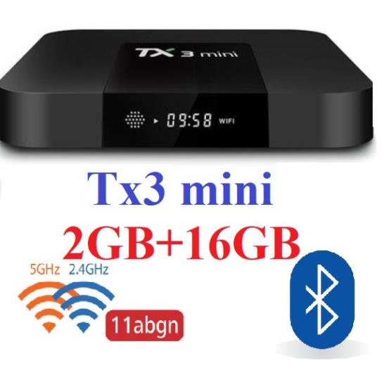 Android tv box Tx3mini FULL OPTION version (2GB RAM + 16GB ROM + WIFI 2 ...